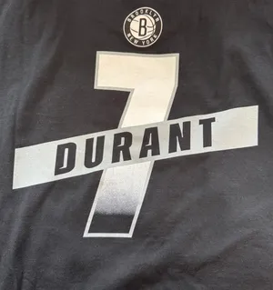 NWOT Men’s Brooklyn Nets #7 Kevin Durant Mens Size XL Tee thumbnail 6