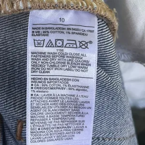 Old Navy Women's O.G. Straight Jeans Braided Waistband Size 10. NEW! thumbnail 7
