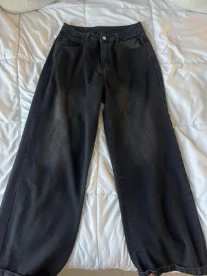 EMMIOL black baggy jeans thumbnail 2