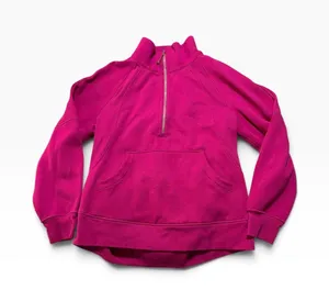 Lululemon size medium large scuba Women's oversized half zip Pullover Sweater thumbnail 1