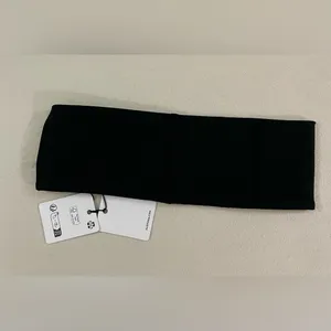 Alo Yoga NWT Performance Conquer Black Headband thumbnail 7