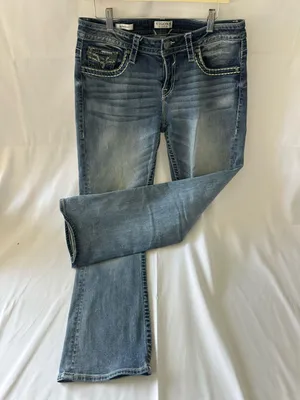 VIGOSS Slim Boot Women’s size 12 denim jeans thumbnail 1