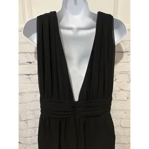Lulus Divine Muse Black Wide-Leg Jumpsuit Size Large thumbnail 4
