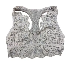 Victoria's Secret Dream Angels Lace‎ Bralette Beige Racerback S/P 11098426 NWT thumbnail 1