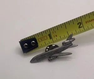 Medical Strike Force Jet Airplane Lapel Pin Pewter Tie Tack thumbnail 4