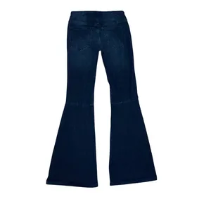 Free People Retro Hippie Penny Pull-On Flare Blue jeans Size 25 thumbnail 2