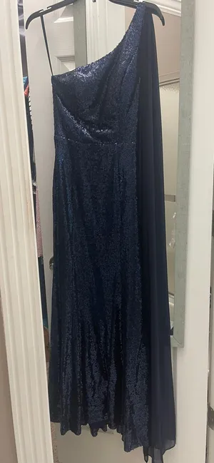Navy Prom Dress Blue thumbnail 2