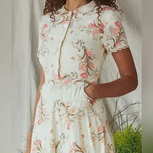 Christy Dawn The Sebastian Dress Floral Vintage Midi thumbnail 3