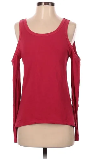 Splits 59 cold shoulder long sleeve top thumbnail 1