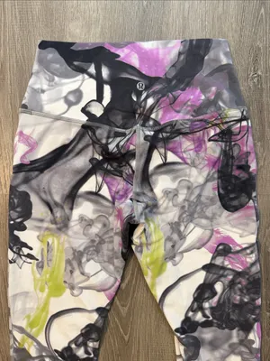 Lululemon 8 Align Throwback Print High Rise Pant Yoga Workout Women’s Leggings thumbnail 6