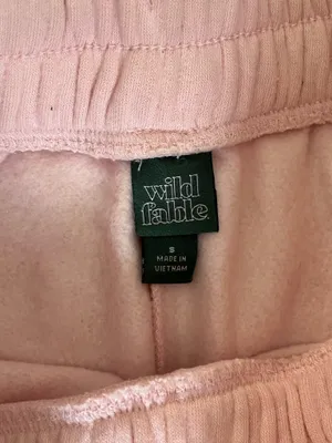 Wild Fable Target pink sweatshorts thumbnail 3