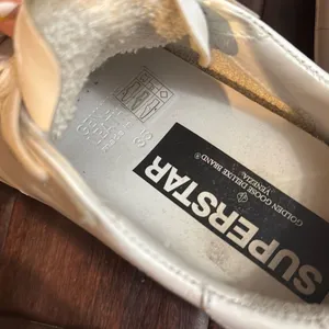 Golden Goose superstar‎ White / Pink leather women's sneakers size 35 thumbnail 9