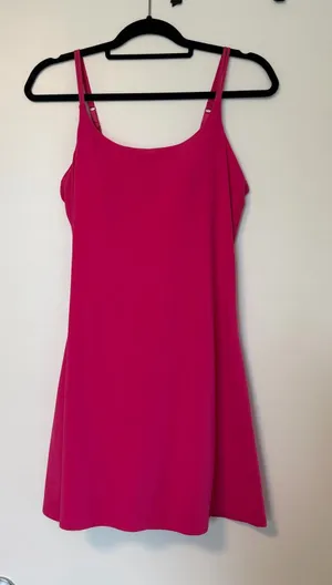 90 Degrees by Reflex Hot Pink Tennis Dress thumbnail 1