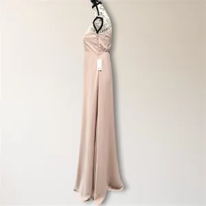 Show Me Your Mumu Faith Maxi Dress Dusty Blush Pink Side Slit Homecoming Formal‎ thumbnail 7