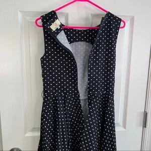Grace Karin black & white polka‎ dot dress modest thumbnail 4
