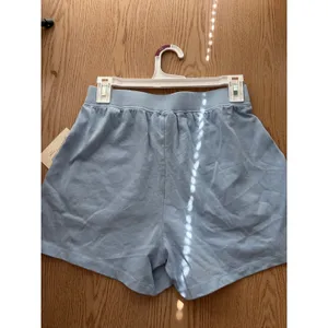 New Women’s Universal Thread Shorts Cotton Elastic Waistband Blue Xs/Small thumbnail 3