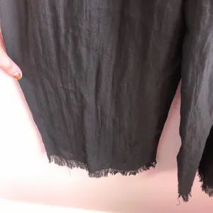 NWT first Monday black distressed hem jumpsuit thumbnail 6
