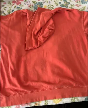 Oversized Hoodie Red Size M thumbnail 2