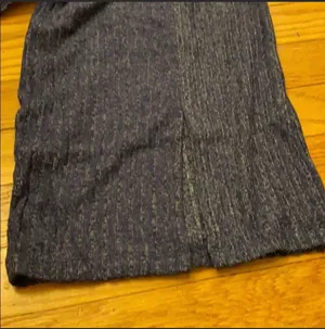 NWT  Ribbed Haci Cropped Athleisure Capri thumbnail 8