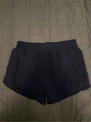 Manchester valley high school Under Armour navy blue field hockey shorts Size L thumbnail 2
