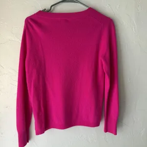 J‎ Crew Sweater Womens Medium Pink 100% Cashmere Crewneck Pullover Soft Classic thumbnail 8