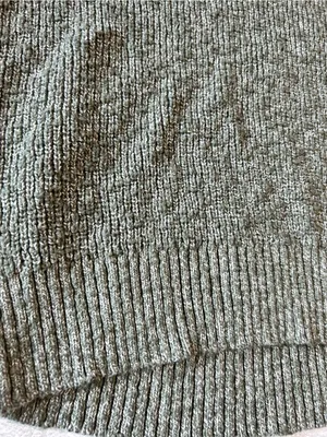 Aerie Hits the spot Mock neck Sweater Olive Green Marble size Medium thumbnail 7