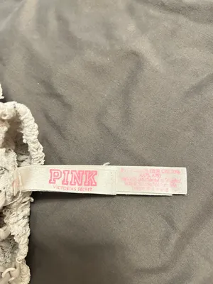 PINK Victoria’s Secret White Laced Bralette thumbnail 3