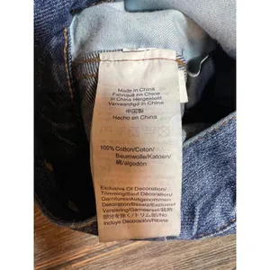 Madewell Rigid Demi-Boot Crop Jeans Size 29 High Rise Raw Hem‎ Wide Leg Denim thumbnail 5