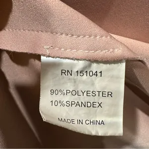 Few Moda New York Light Pink Faux Suede Trench Coat Size Medium thumbnail 15