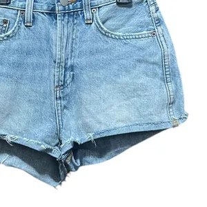 Aritzia Denim Forum Farrah‎ Cheeky Short Cutoff Denim Shorts Light Wash thumbnail 6