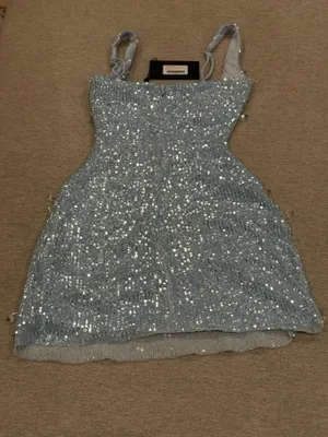 Babyboo Julissa mini dress light blue thumbnail 2