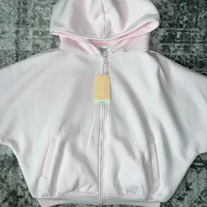 New Blogilates Marshmallow Full Zip Hooded Sweatshirt thumbnail 2
