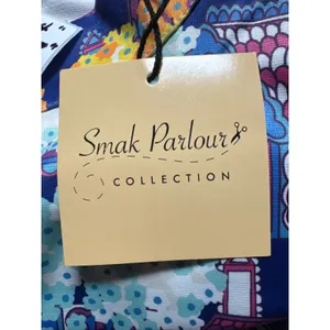 Smak Parlour Sleeveless Mini Dress‎ - Houses Flowers Print - Plus Size 3X thumbnail 5