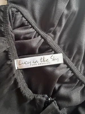 Lucy in the Sky black mini dress thumbnail 3