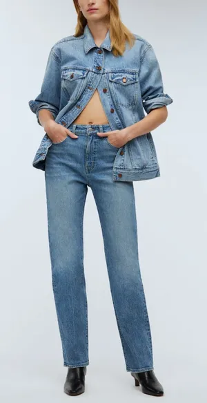 Madewell 90s Straight Tall Jeans thumbnail 1