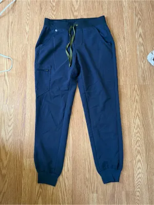 FIGS Limited Edition Women's Quiet Navy Zamora Jogger Scrub Pant thumbnail 2