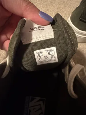 Vans Sk8-Hi Sneakers High-Top Olive 6.5 Women’s thumbnail 2