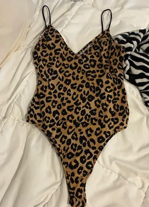Forever 21 cheetah bodysuit  thumbnail 5