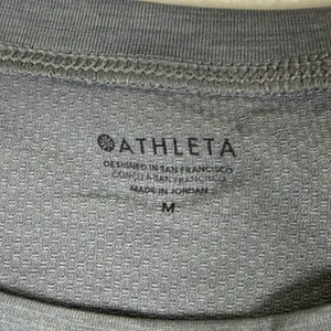 Athleta Momentum Flex Muscle Tank Gray Heather Sleeveless Training Top 860887 M thumbnail 2