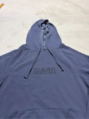 Taylor Swift washed Blue Pullover Hoodie The Eras Tour 23-24 large thumbnail 2