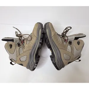 Vasque Breeze Boots Womens US 7W Brown Leather Ankle Hiking Camping Trails Climb thumbnail 4