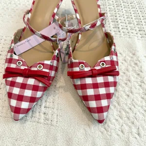 Wild Fable 9.5 Lysandra pointed toe bow kitten heel 3639 thumbnail 4