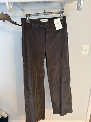 Madewell Wide-Leg Corduroy Pants thumbnail 4