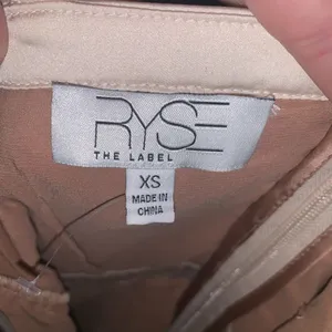 Ryse the Label Revolve lace sequin nude and cream mini dress thumbnail 4