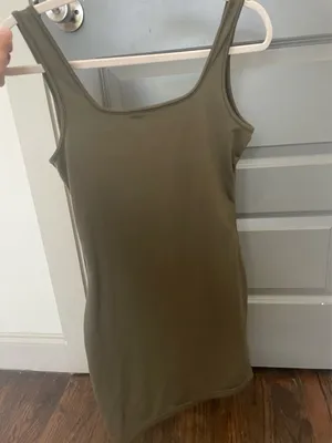 Green mini dress thumbnail 3