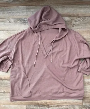Altar’d state intimates waffle knit hoodie thumbnail 1