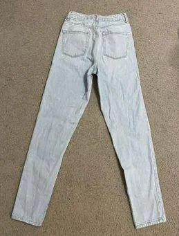 Top Shop light wash Straight Leg Jeans thumbnail 2