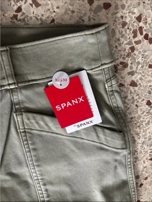 NWT Spanx stretch twill straight leg pants  medium thumbnail 3