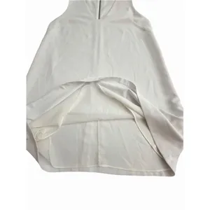 Alice + Olivia Shift Mini Dress Womens Size 4 White Satin Cocktail Lined #CC1-1 thumbnail 11