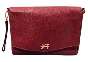 Freshly Picked Classic Crossbody Diaper Bag Burgundy thumbnail 1